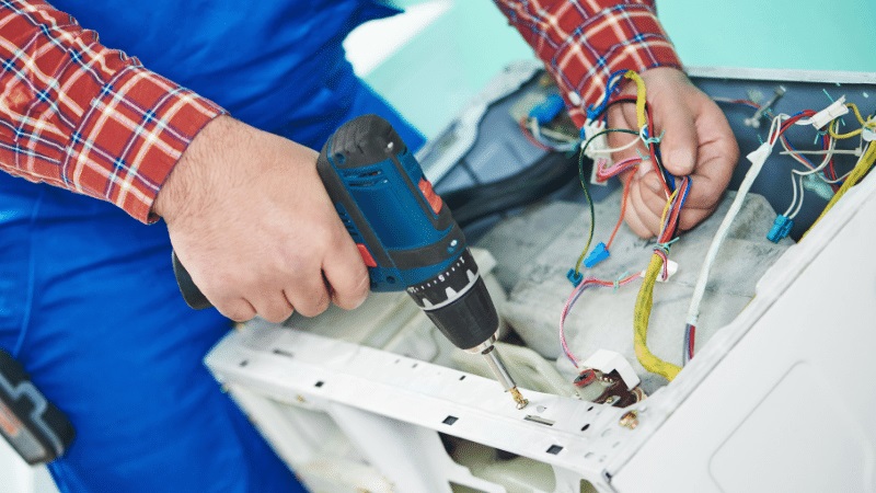 Köprübaşı Mdv Mdv çamaşır makinesi kart tamiri – Su almama arızası orijinal parça ile giderildi. - Teknik servis örneği